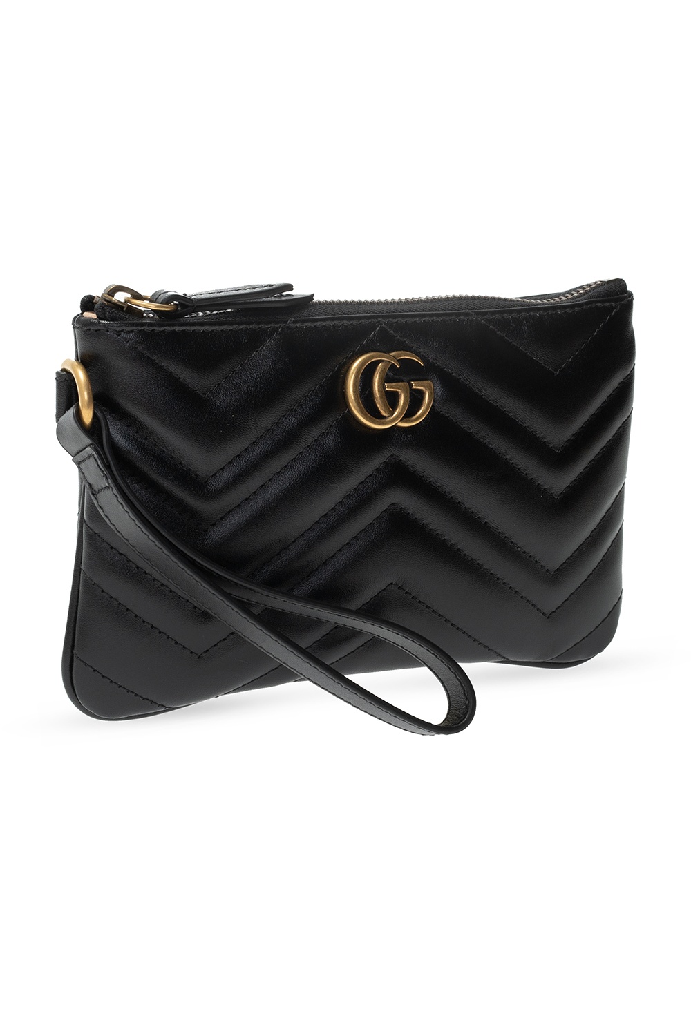 Gg marmont quilted wrist wallet new arrivals